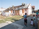 V Kromi zaali s bournm dom v problmov lokalit Ran v roce 2018,...
