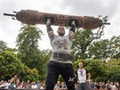 V P�erov� se utkali sil�ci v kl�n� World's Ultimate Strongman Championship do...