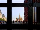 Moskva, brána na Rudé námstí