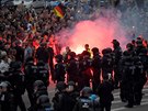 Chemnitz po ubodání Nmce zail masivní protesty, v akci byla i vodní dla