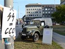 V ulicch Ostravy se po 50 letech opt objevili vojci, dobov technika i...