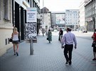 V ulicch Ostravy se po 50 letech znovu objevila protiokupan hesla, vojci i...