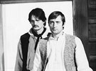 Jozef Adamovi a Michal Doolomanský ve filmu Noní jezdci (1981)
