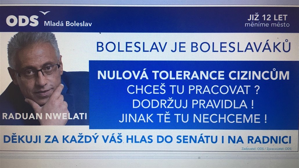 Boleslavský primátor z ODS v kampani brojí proti cizincům - iDNES.cz