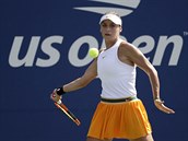 MARNÁ SNAHA. Rumunka Ana Bogdanová vypadla ve druhém kole US Open, když uhrála...