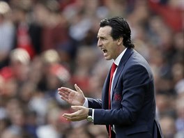 Trenr Arsenalu Unai Emery povzbuzuje svj tm ped utknm s West Hamem.