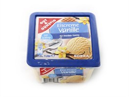 Edeka Eiscreme Vanille