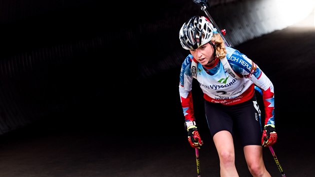 Biatlonistka Markéta Davidová skončila na letním MS v Novém Městě na Moravě ve stíhačce juniorek na třetím místě.