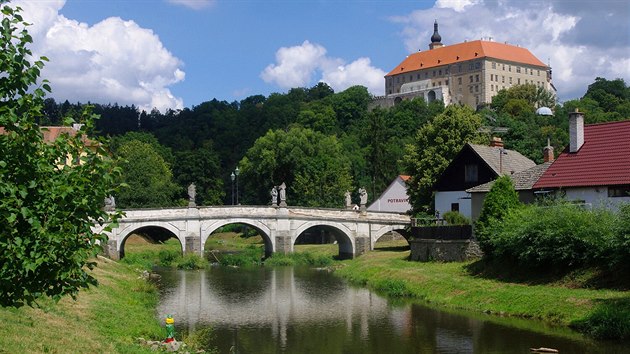 Barokn most pes Oslavu a zmek vNmti