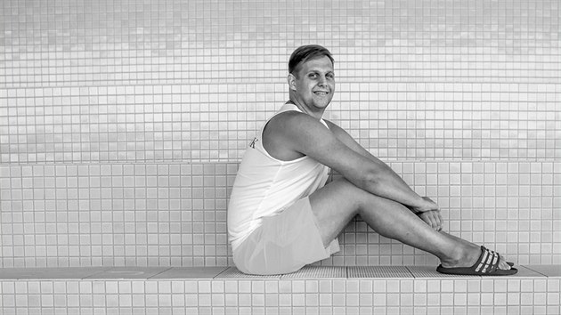 Pardubický plav�ík David Jehli�ka