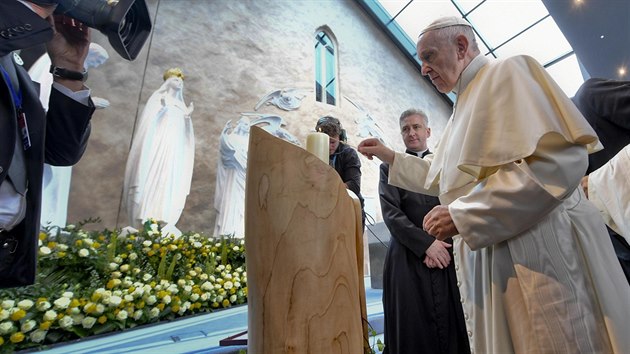 Papež František na poutním místě Knock (26. srpen 2018)