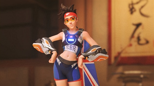 Tracer z Overwatche