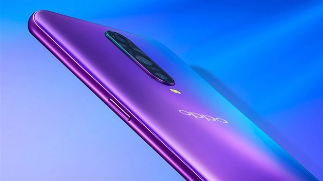 Oppo R17 Pro pichz s obm displejem s vestavnou tekou otisk prst