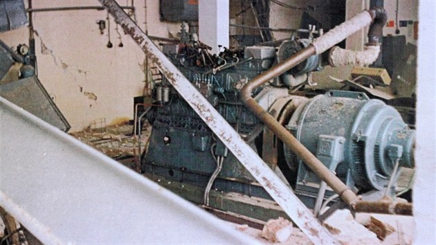 Technické zázemí vysílače Krašov rozstřílel 25. srpna 1968 ruský tank.