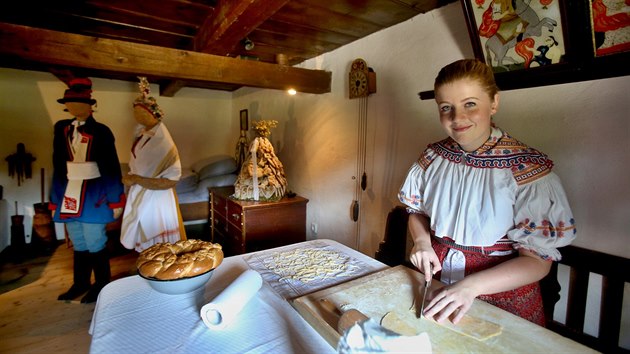 Skanzen ve Strnici pedstavuje lidovou architekturu, zpsob bydlen a ivota na jihovchodn Morav.