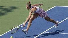 Kristýna Plíšková v 1. kole US Open.