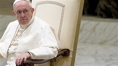 Pape Frantiek bhem pravidelné týdenní audience ve Vatikánu (22.8.2018)