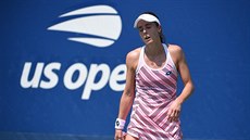 Alizé Cornetová v prvním kole US Open.