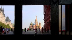 Moskva, brána na Rudé námstí