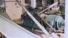 Technické zázemí vysílače Krašov rozstřílel 25. srpna 1968 ruský tank.