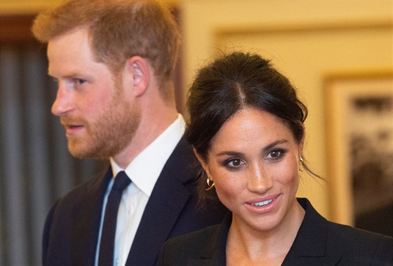 Princ Harry a vévodkyně Meghan (Londýn, 29. srpna 2018)