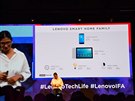 Na pedstavení uvedlo Lenovo nové doplky pro chytrou domácnost.