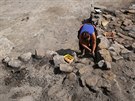 Archeologové mezi Plzní a Temonou odhalují pozstatky zaniklé stedovké...
