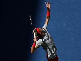 Německý tenista Alexander Zverev v 2. kole US Open.