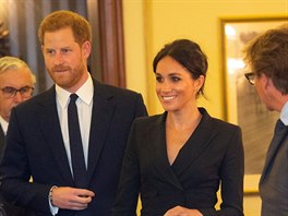 Princ Harry a vévodkyn Meghan (Londýn, 29. srpna 2018)