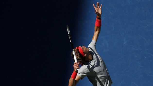 Nmeck tenista Alexander Zverev v 2. kole US Open.