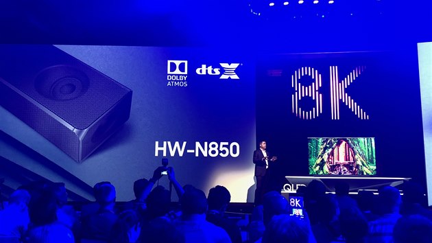 S novým 8K televizorem Samsung přijde i nový soundbar s DTS X a Dolby Atmos vyrobený ve spolupráci s Harman Kardon.