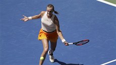 VLONI. Petra Kvitová ve 3. kole US Open