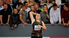 Ta�jana Chaladovi�ová ve finále Diamantové ligy v Curychu.