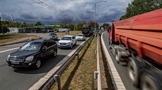 V Hradci Králové se tvoí kolony kvli rekonstrukci Sokolské ulice (29. 8....