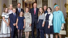 Norská královská rodina: princezna Ingrid Alexandra, korunní princezna...