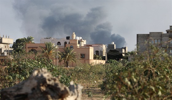Tripolisem zmítají boje mezi znesváenými milicemi (28. srpna 2018)