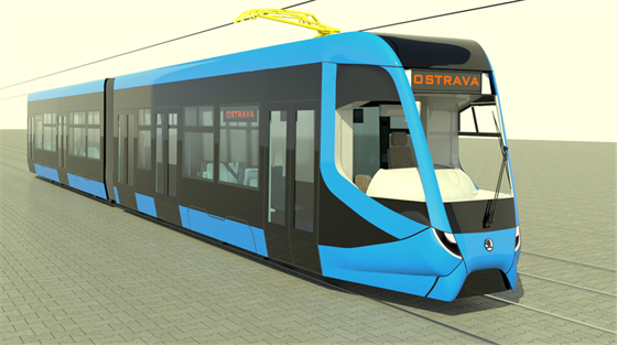 Zatím spíe ilustraní vizualizace kodovácké tramvaje. Její design se teprve...