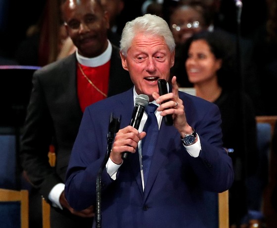 Bývalý americký prezident Bill Clinton.