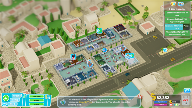 Milovali jste Theme Hospital? Stáhněte si nástupce Two Point Hospital zdarma