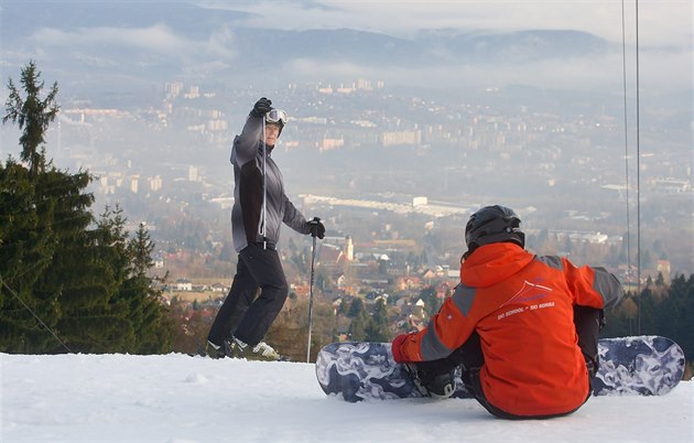 Lyování na jetdských sjezdovkách