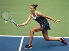 Karolína Plíková ve tvrtifnále US Open.