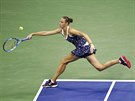 Karolína Plíková ve tvrtfinále US Open.