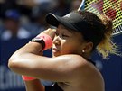 Naomi Osakaová v osmifinále US Open.
