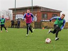 Na �eskobud�jovick�m Slo�i�ti tr�nuje Dynamo. Nyn� jsou zde �ty�i travnat�...