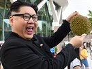 S durianem si v Singapuru zapózoval i dvojník Kim ong-una, bhem setkání hlavy...