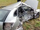 Nehoda u Pibylova. (3. 9.2018)