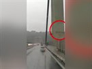 Italská prokuratura zveejnila video s trhlinou na pylonu mostu