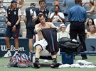 Britský tenista Andy Murray se pevléká v utkání proti panlu Verdascovi. (29....