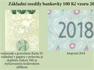 eská národní banka vydala nový vzor stokorunové bankovky s vyím stupnm...