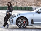 Ticetiletá saúdská automobilová závodnice Raná Mímúníová (19. ervence 2018)